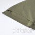 Homescapes Taie d'oreiller rectangulaire à Volant en Lin lavé Vert – 50 x 75 cm - B07QXV9HX1